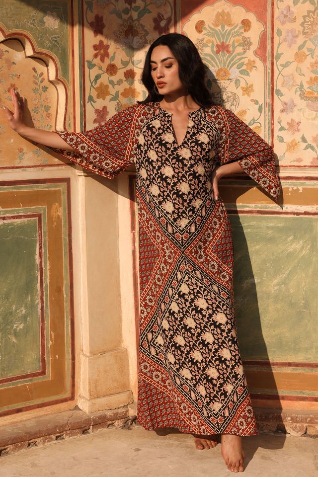 Lennox Cotton Maxi Dress