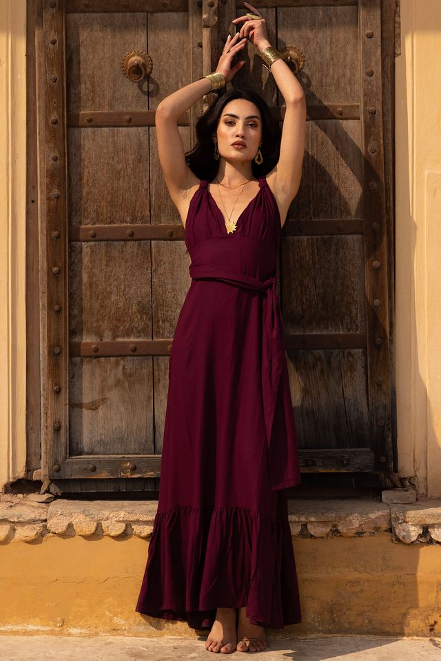 Jurk Issy Kleding Sissy-Boy Denim Jurk Met Klavertje Borduursel